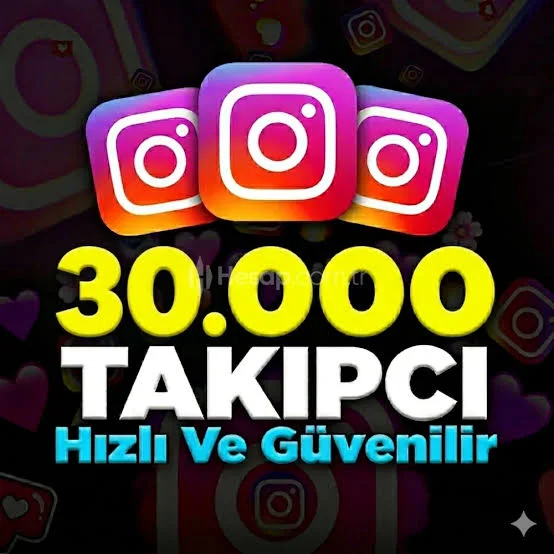 İnstagram 30K Takipçi